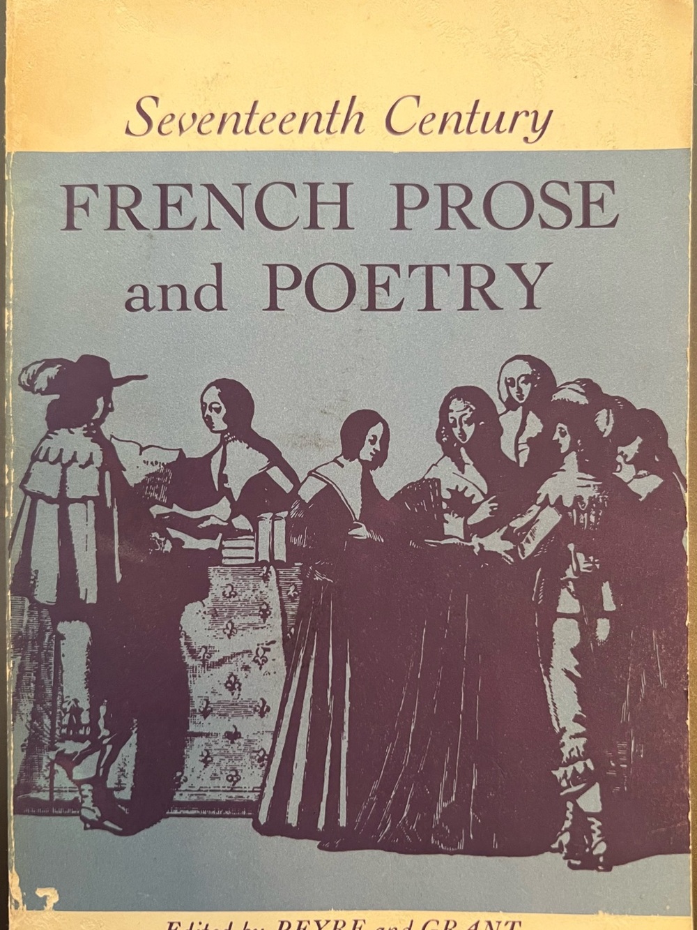 3/$20 💜 17th Century French Prose Poetry Paperback Vintage Book College Study
